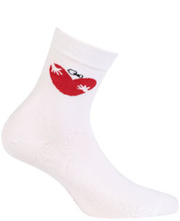 Wzorowane skarpetki dziewczęce