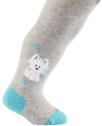 Rajstopy bawełniane piesek