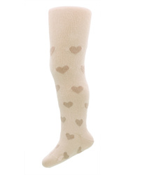 Rajstopy bawełniane w serca