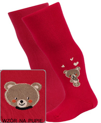 Rajstopy bawełniane miś