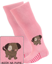 Rajstopy bawełniane piesek